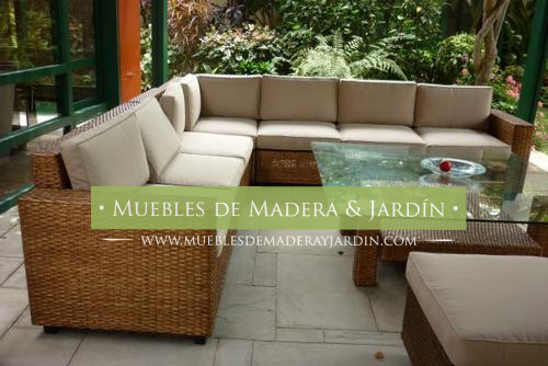 muebles de mimbre